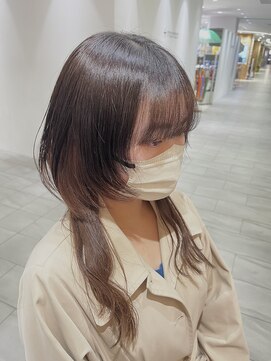 ビーハイブアヴェダ PARCO2店(BEHIVE AVEDA) 【yuuna】襟足長め海月ウルフ