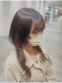 【yuuna】襟足長め海月ウルフ