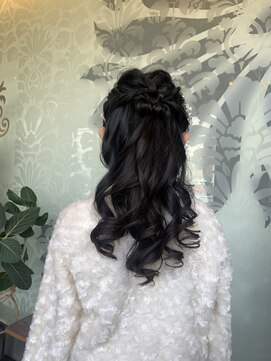 エディット アンド 緑地(Edit&) キッズヘアアレンジ/ヘアアレンジ/ハーフアップ