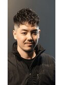 【クロップスタイル】フェード 無造作パーマ