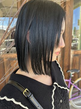 フランジェッタヘアー(Frangetta hair) 姫カット