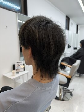 ロエン 西岡崎店(ROEN) メンズマッシュウルフ/マッシュウルフ/メンズカット