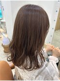 くすみブラウン