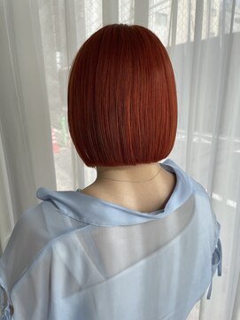 ヘアーアンドスパ フェリーチェ ミチ 野田屋町店(HAIR&SPA felice MICHI) 【feliceMICHI 豊田希美】ブラットオレンジ