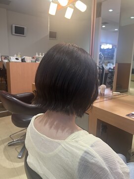 シャンプーボーイ 佐世保駅前店(SHAMPOO BOY) 切りっぱなしボブ