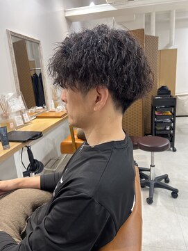 ネイロ 錦糸町(NeiRo) アッシュブラックカルマパーマベリーショートダークアッシュ