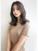 【vlow style眞鳥】韓国風重めミディアムレイヤー vlow 表参道