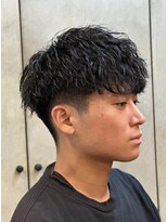 ドルクス 上野店(Dorcus)&nbsp;ツイストスパイラル　ショートマッシュ　スペインカール