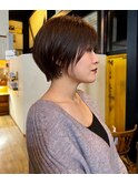 chill/束感ショートヘア