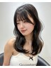 【お出かけ韓国セット】前髪+顔周りカット+コテ巻きヘアセット[原宿/表参道]