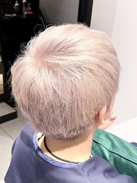 ステア ケース(stair case) ハイトーンホワイトピンクベージュマッシュ