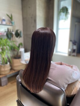 フリーサロントイロ シャンティ(free salon toiro shanti) 乾かしたでけ　まとまる大人ロング