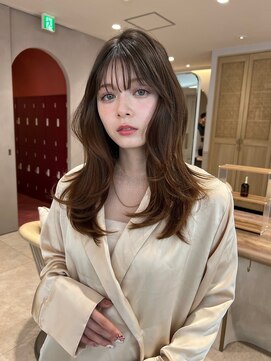 ジーナ 札幌(Zina) 髪質改善*暗めカラーアッシュブラウン*美髪【Zina札幌】