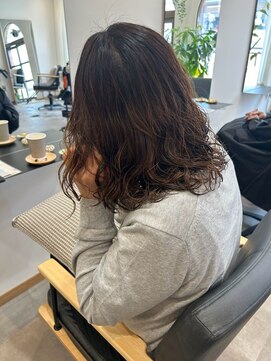 ソラ(SORA.) ニュアンスパーマ/パーマ/ミディアム/10代/20代/30代/40代/ボブ