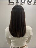 酸性ストレートセミロング