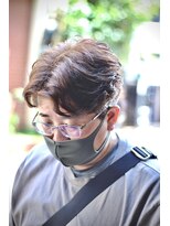 ガオプロデュースバイレボ(gao produced by revo)&nbsp;フェザーパーマ/カラー/ニュアンスパーマ/刈り上げ/ナチュラル