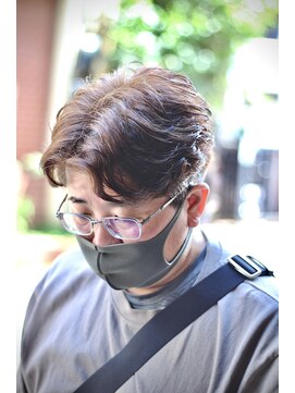 ガオプロデュースバイレボ(gao produced by revo) フェザーパーマ/カラー/ニュアンスパーマ/刈り上げ/ナチュラル