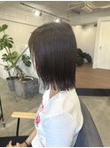 切りっぱなしボブ