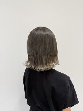 エアー 横浜(AIR) 【湯田】透明感グレージュ