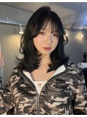 【NAO】レイヤーカット/韓国ヘア/ブリーチなし/ハッシュカット