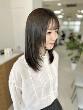 ロン(RON) ミディアムレイヤー×オリーブベージュ