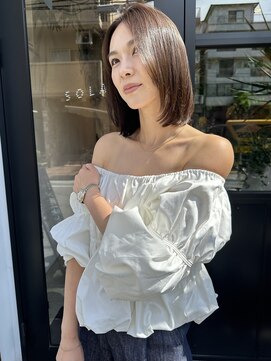 ソラス(SOLAS) ボブ×大人オリーブベージュ