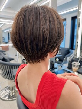 サンドハーツギンザ(sand Hearts ginza) 艶感×大人女性に似合う丸みショート