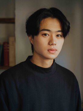 グリーンルーム(GREENROOM) センターパート/グリーンルーム  武蔵小杉 髪質改善 美容 メンズ