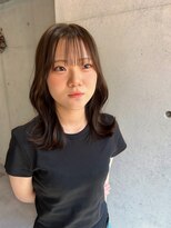 ブルーメ(Blume...) ミディアムレイヤー/暗めカラー/ココアブラウン