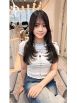 ハローバイシー 仙台(Hello by Sea)&nbsp;顔まわりのレイヤーで垢抜ける、韓国美人ヘア