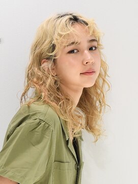 アース 溝の口店(HAIR&MAKE EARTH) 20代30代40代デザインカラーブリーチ1回オルチャンヘア