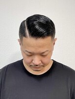 バーバースタイルズ本厚木店 メンズ専門サロン(床屋) クラシック七三パートスタイル <理容室> <本厚木>