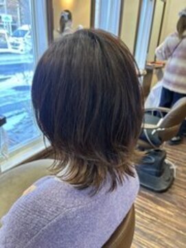 レイヤーボブ/外ハネボブ/ボブウルフ