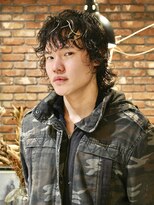 ボコカ(bococa)&nbsp;[kantamal]メンズミディアムスパイラルパーマデザインカラー