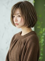 コトナ 越谷店&nbsp;30代40代50代絶壁解消ひし形小顔前下がりショートボブ【越谷】