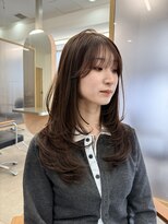 ソルバイシェス(SOL by shes) ブリーチなしダブルカラーで透明感ベージュ◎