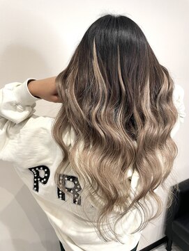 ヘアーデザイン ジェルム(Hair Design germe) プルエクステグラデーション #しのだスペシャル