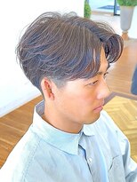 イーストハムアネーロ(EAST HAM anello) メンズマッシュ/毛流れゆるパーマ/ショート