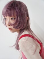 アンドスタイル(&style)&nbsp;【Sion】ダブルカラー ケアブリーチ 学割 ピンク ハイトーン