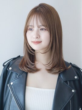 モードケイズ エミュー(MODE K's eau) 30代40代大人可愛いレイヤー似合わせ小顔カット摂津本山