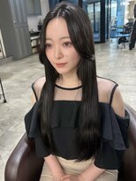ノエ シンサイバシ(Noe Shinsaibashi)&nbsp;【Noe心斎橋　布上】顔まわりカット/縮毛矯正/ワンホンレイヤー