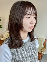 マッシュ チャヤマチ(MASHU chayamachi)&nbsp;柔らか透明感カラー/ブリーチなし/オリーブブラウン/大阪梅田