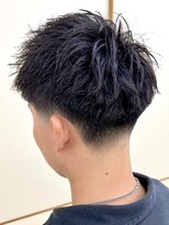 コハク(COHAQ BEAUTY AND RESORT)&nbsp;刈り上げスパイキーショート/テーパーフェード/メンズショート