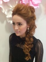 ブリエ(briller)&nbsp;ブリエ☆結婚式☆人気のサイド編みおろしstyle