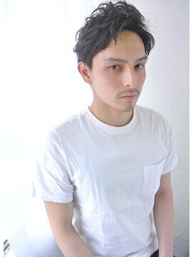 ムーンジェジェ(moon jeje) 爽やかさ抜群!束感ボリュームパーマ★ 藤原