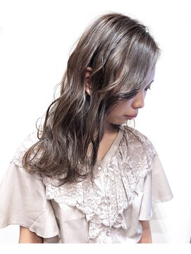 エイト 三軒茶屋店(EIGHT) EIGHT 三軒茶屋 バレイヤージュハイライト×グレージュ 8/3