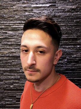 プレミアムバーバー 原宿店(PREMIUM BARBER produce by HIRO GINZA) かき上げバーバースタイル