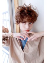 オーシャン(Ocean)&nbsp;[OCEAN Hair&Life藤原純]ガーリーデジタルパーマショート☆