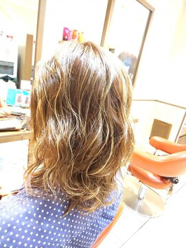 ネオリーブチノ 登戸店(Neolive cino) 【neolive cino】ハイライトにミルクティーベージュ☆