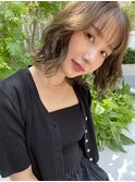 夏のオリーブベージュ
